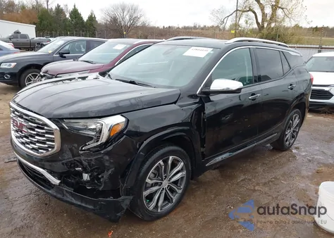 2018 GMC Terrain Denali z USA, uszkodzony, nr VIN 3GKALXEX0JL160768
